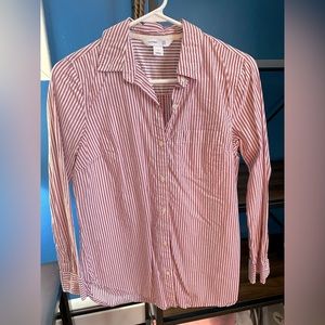 Striped Button Down Tunic